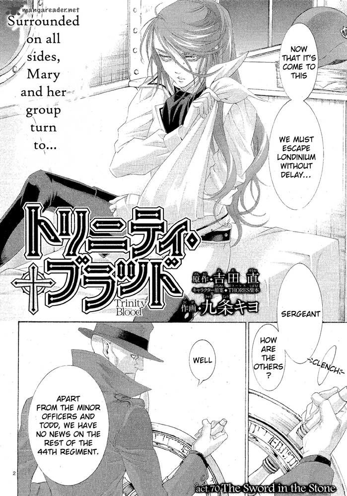 Trinity Blood Chapter 70 page 5 - Chapter 70 : The Sword in the Stone
