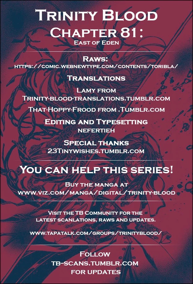 Trinity Blood Chapter 81 page 29 - Chapter 81: East of Eden