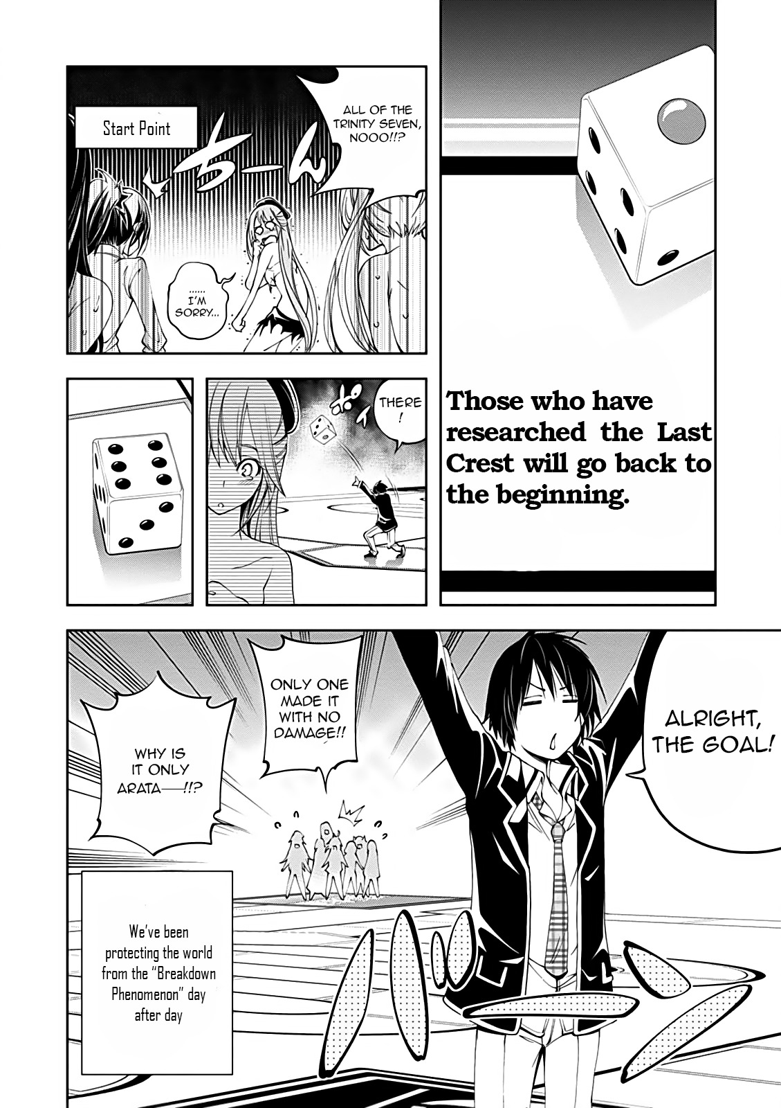 Trinity Seven - 7-nin no Mahoutsukai Comic Anthology Chapter 10 page 7 - Chapter 10: Breakdown Sugoroku