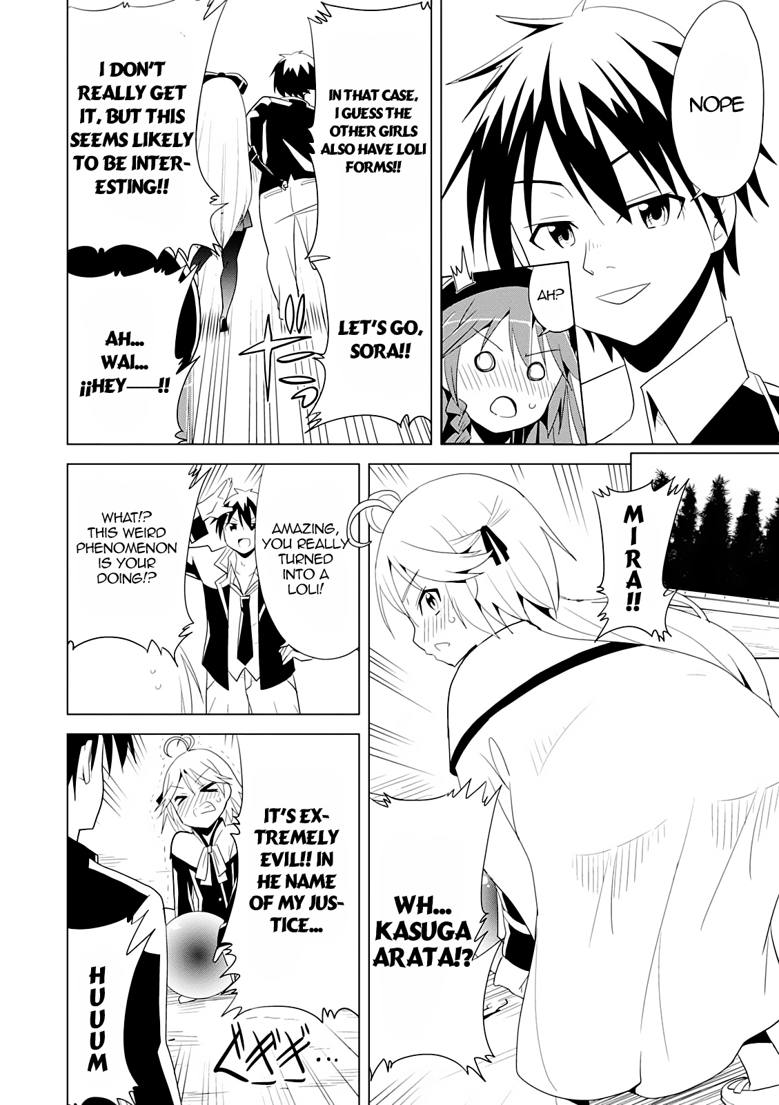 Trinity Seven - 7-nin no Mahoutsukai Comic Anthology Chapter 12 page 5 - Chapter 12: LOLINITY SEVEN