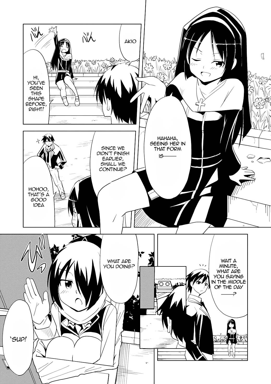 Trinity Seven - 7-nin no Mahoutsukai Comic Anthology Chapter 12 page 6 - Chapter 12: LOLINITY SEVEN
