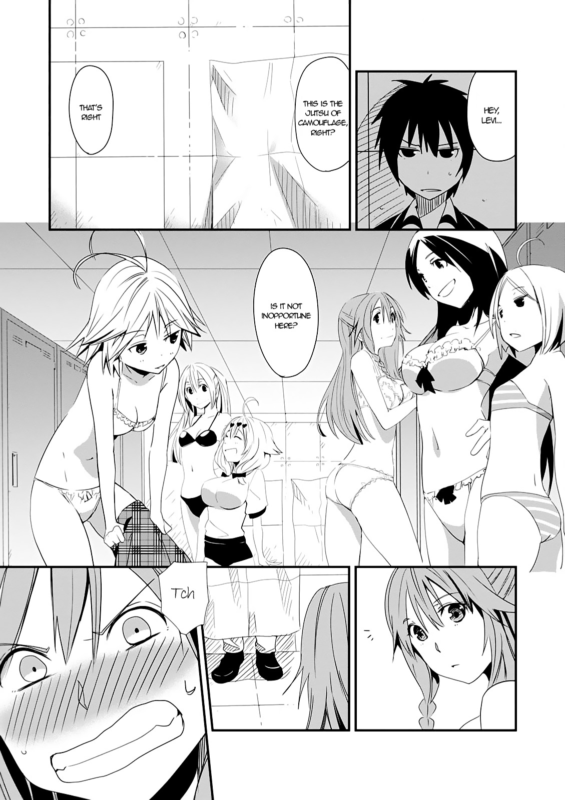 Trinity Seven - 7-nin no Mahoutsukai Comic Anthology Chapter 2 page 4 - Chapter 2: Scroll of Ninjutsu Training is Severe!!