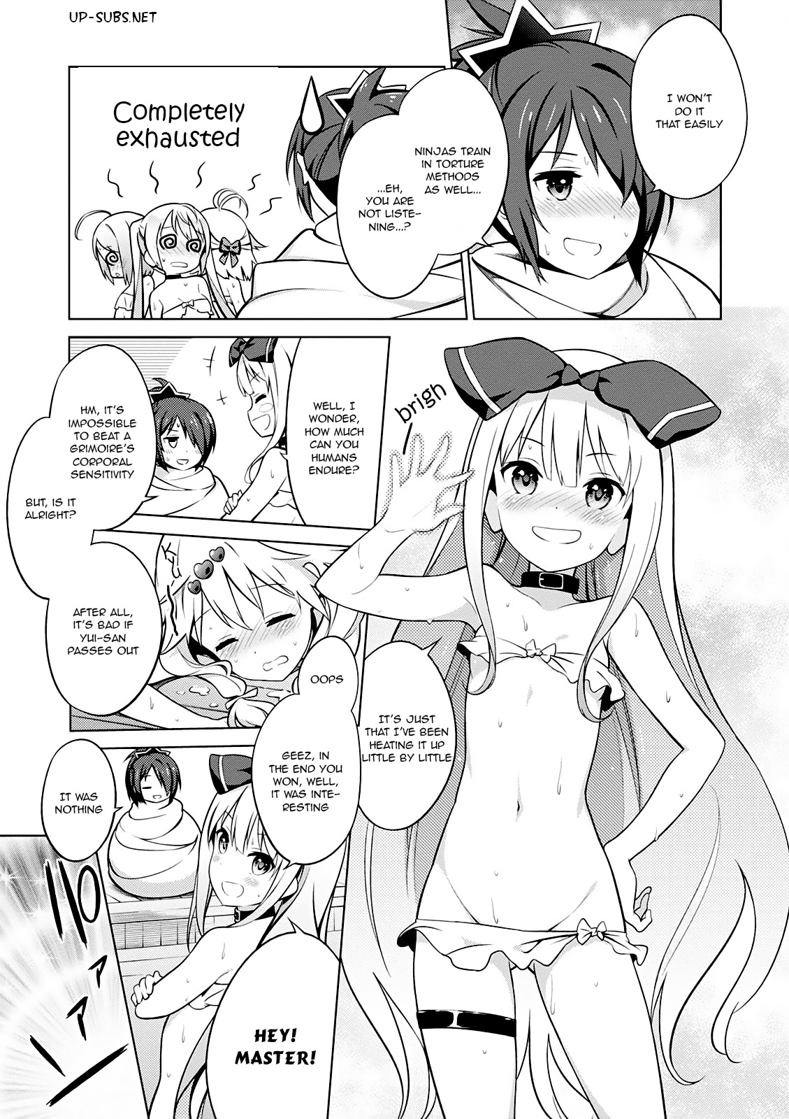 Trinity Seven - 7-nin no Mahoutsukai Comic Anthology Chapter 5 page 4 - Chapter 5: Just in time, Kunoichi!