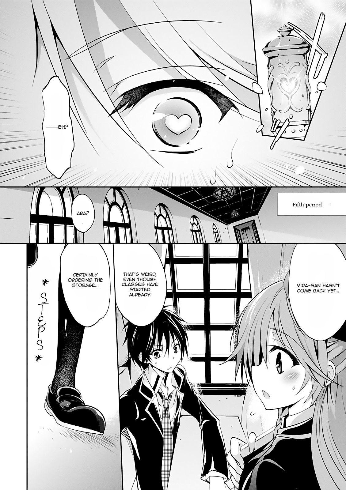 Trinity Seven - 7-nin no Mahoutsukai Comic Anthology Chapter 6 page 3 - Chapter 6: TOP SECURITY & LOVE EMOTION
