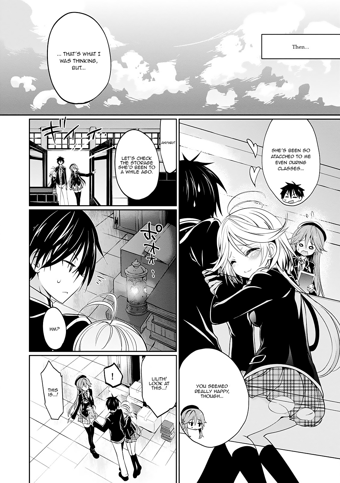 Trinity Seven - 7-nin no Mahoutsukai Comic Anthology Chapter 6 page 7 - Chapter 6: TOP SECURITY & LOVE EMOTION