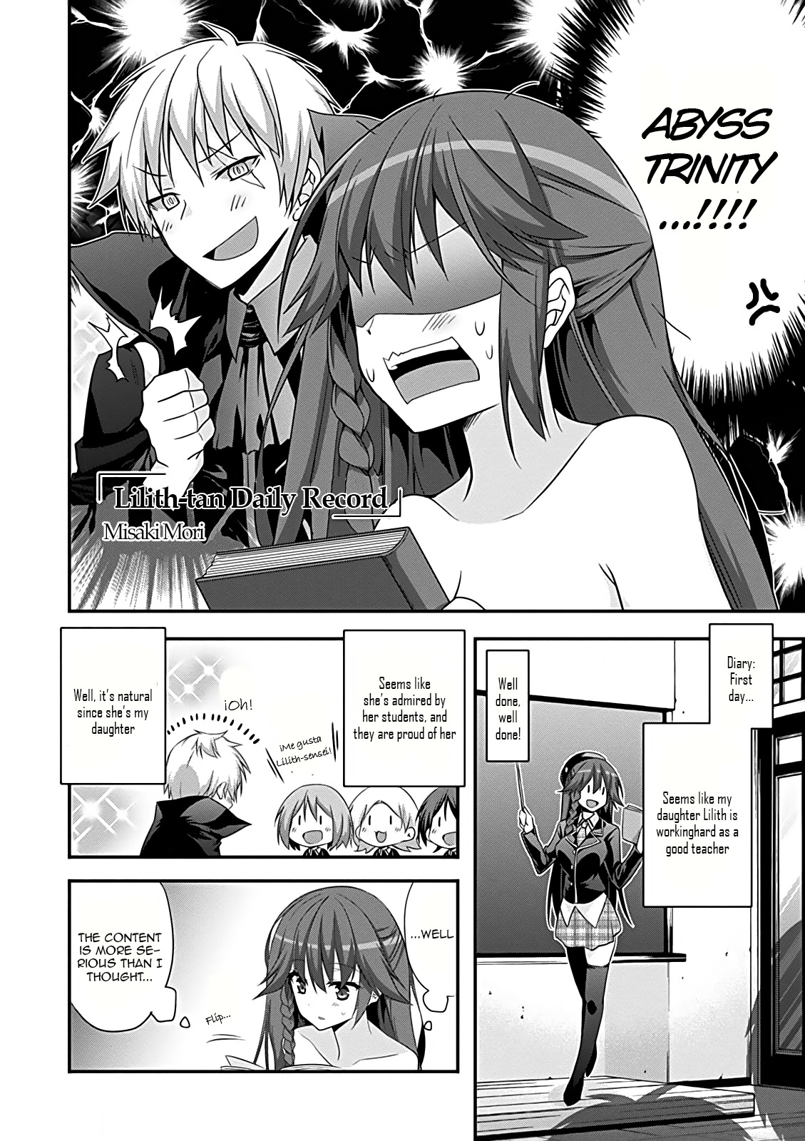 Trinity Seven - 7-nin no Mahoutsukai Comic Anthology Chapter 9 page 3 - Chapter 9: Lilith-tan Daily Record