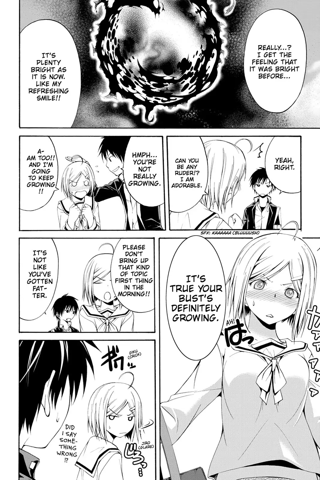 Trinity Seven: 7-Nin no Mahoutsukai Chapter 0 page 11 - Chapter 0: Cracker & Third Selection