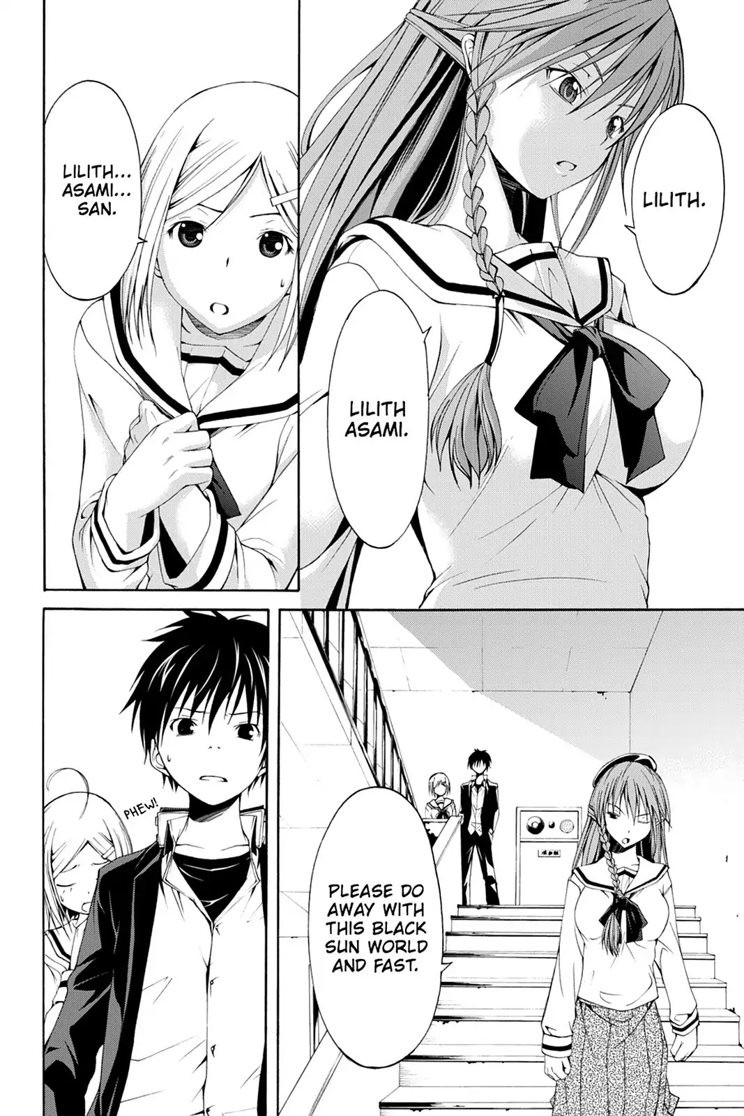Trinity Seven: 7-Nin no Mahoutsukai Chapter 0 page 22 - Chapter 0: Cracker & Third Selection