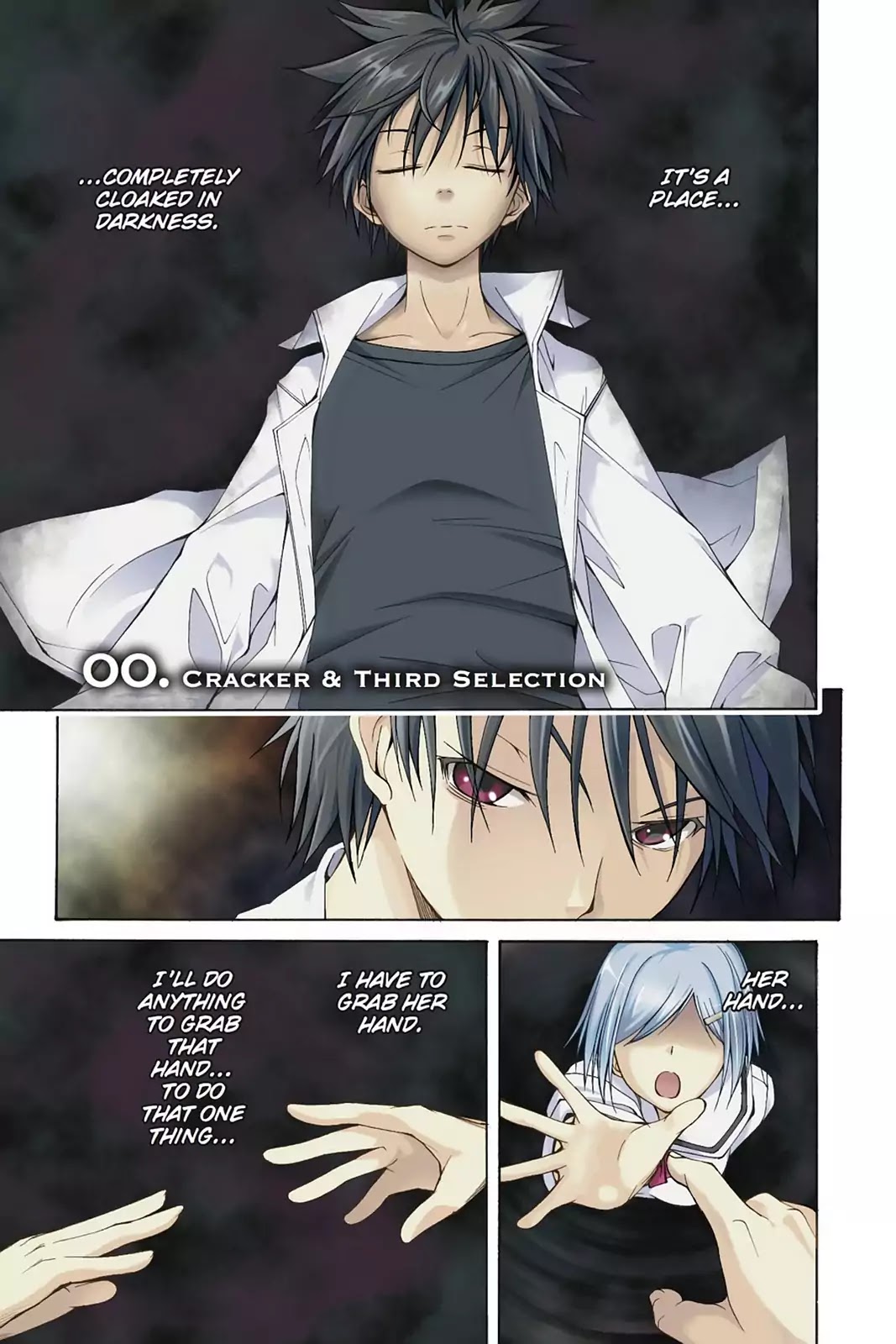 Trinity Seven: 7-Nin no Mahoutsukai Chapter 0 page 3 - Chapter 0: Cracker & Third Selection