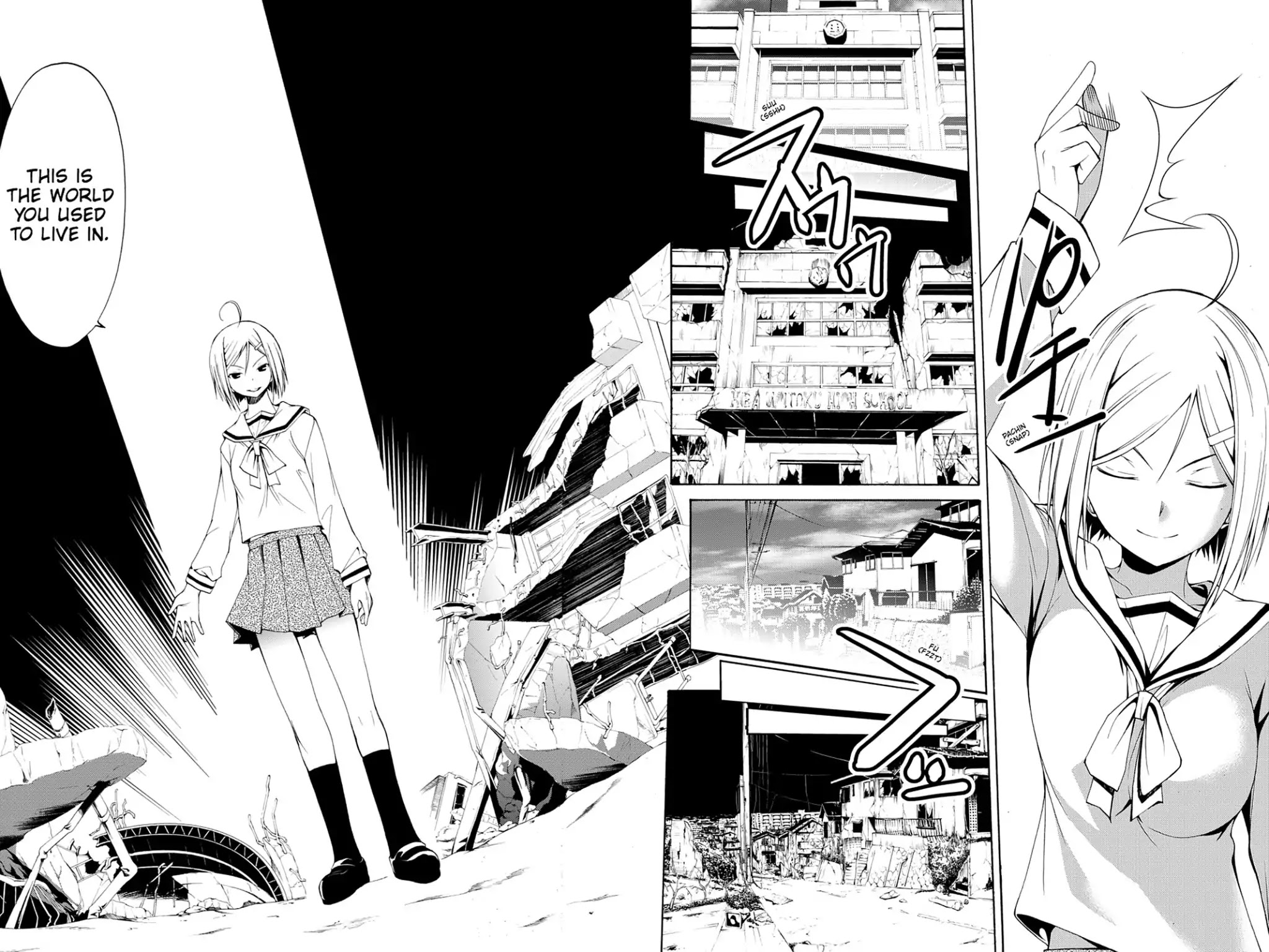 Trinity Seven: 7-Nin no Mahoutsukai Chapter 0 page 34 - Chapter 0: Cracker & Third Selection