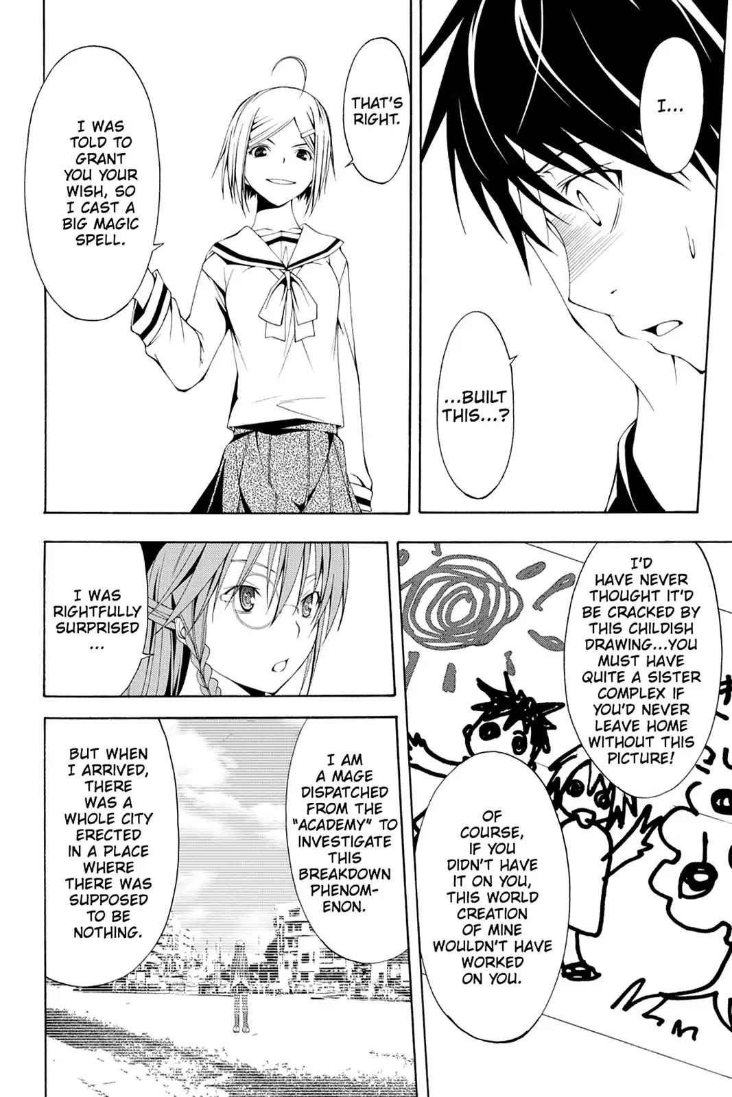 Trinity Seven: 7-Nin no Mahoutsukai Chapter 0 page 39 - Chapter 0: Cracker & Third Selection
