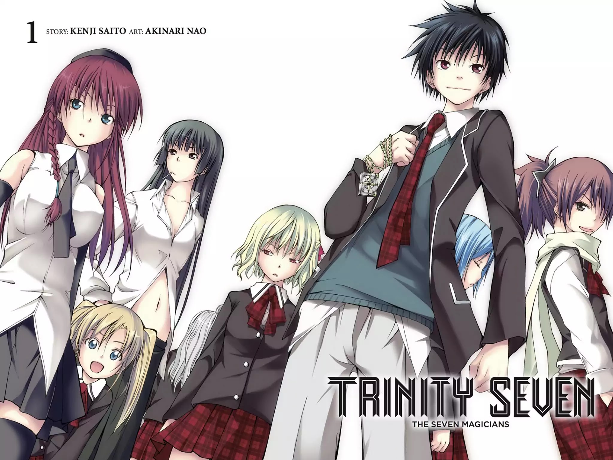 Trinity Seven: 7-Nin no Mahoutsukai Chapter 0 page 4 - Chapter 0: Cracker & Third Selection