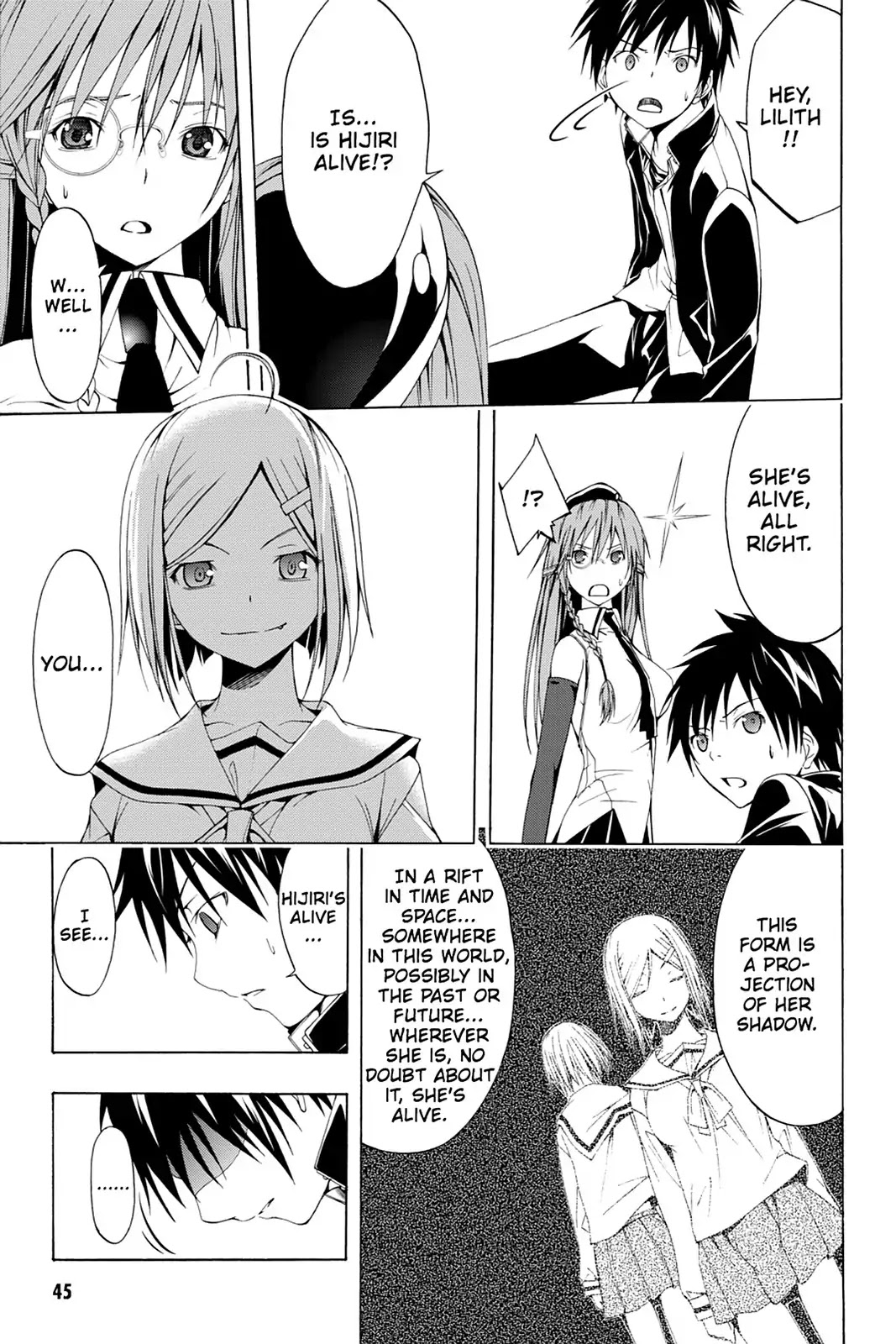 Trinity Seven: 7-Nin no Mahoutsukai Chapter 0 page 43 - Chapter 0: Cracker & Third Selection