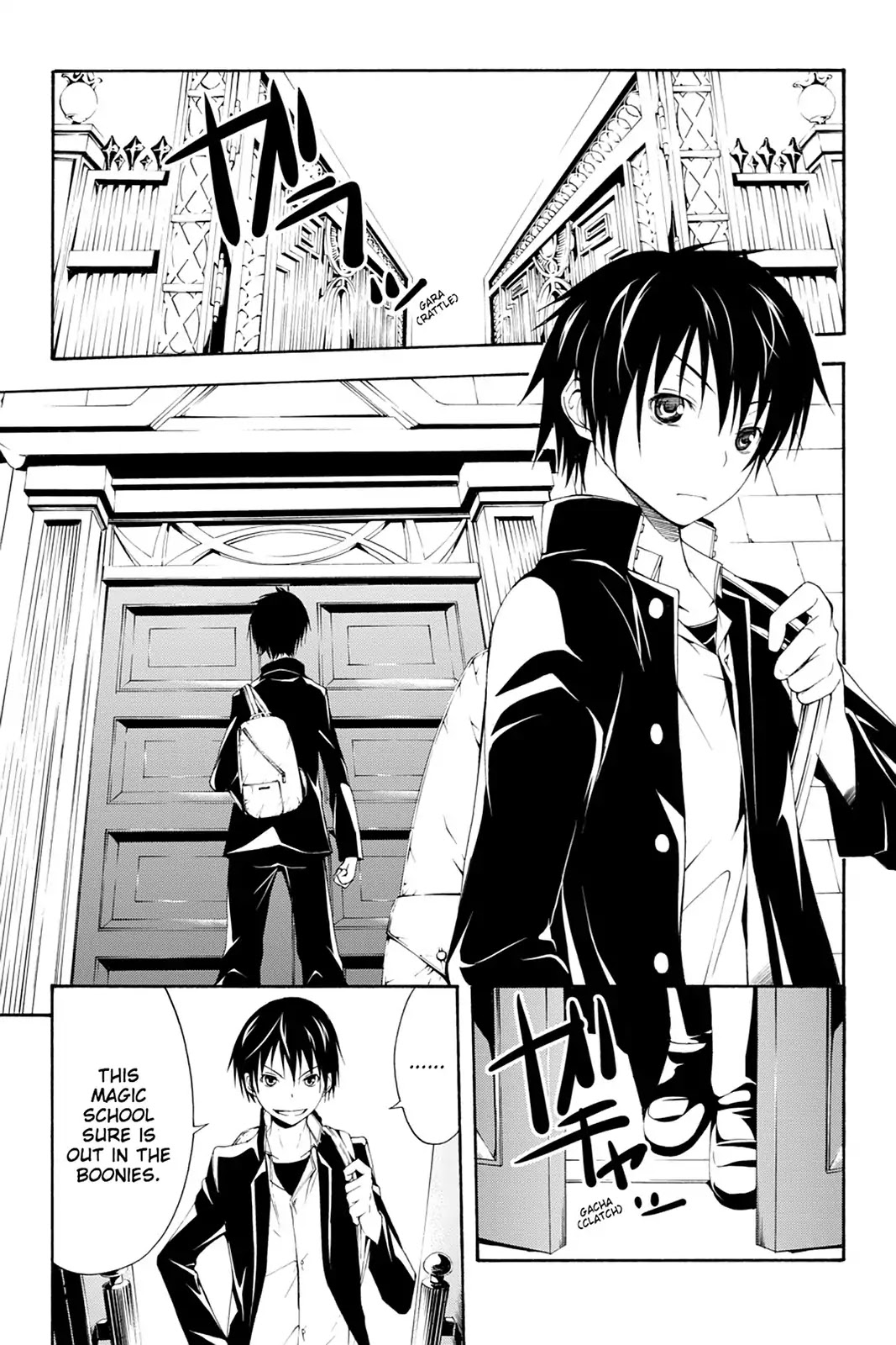 Trinity Seven: 7-Nin no Mahoutsukai Chapter 0 page 45 - Chapter 0: Cracker & Third Selection