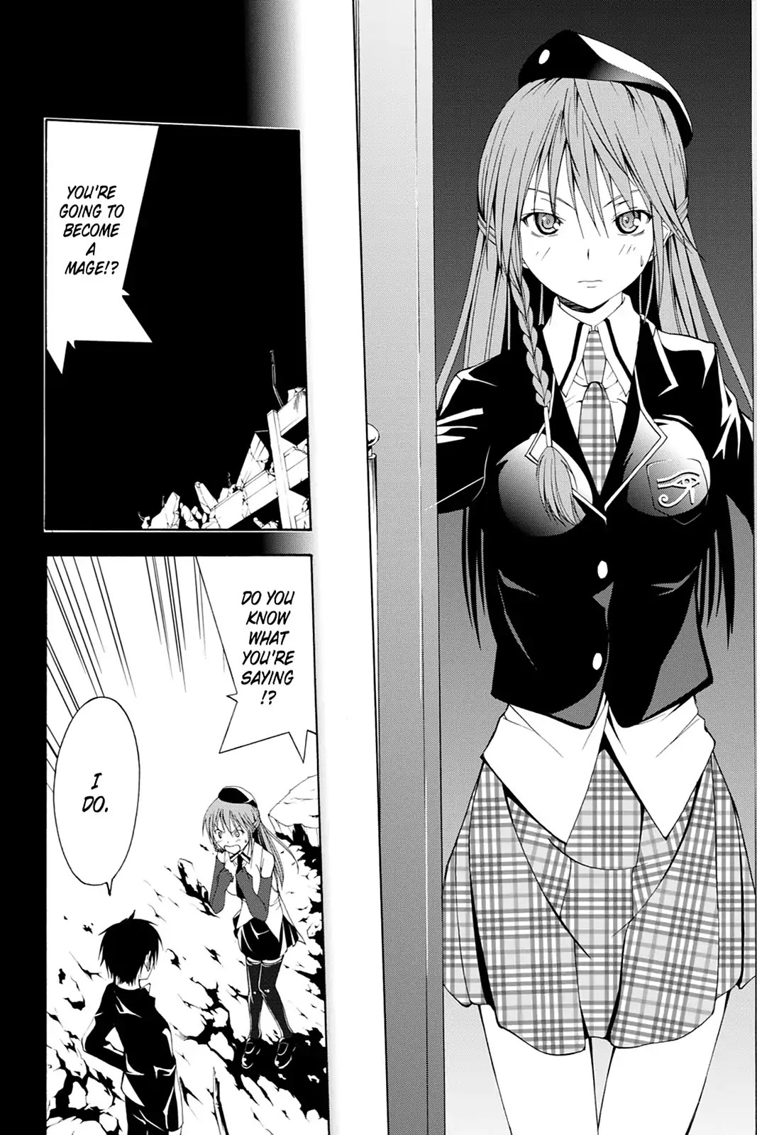 Trinity Seven: 7-Nin no Mahoutsukai Chapter 0 page 46 - Chapter 0: Cracker & Third Selection