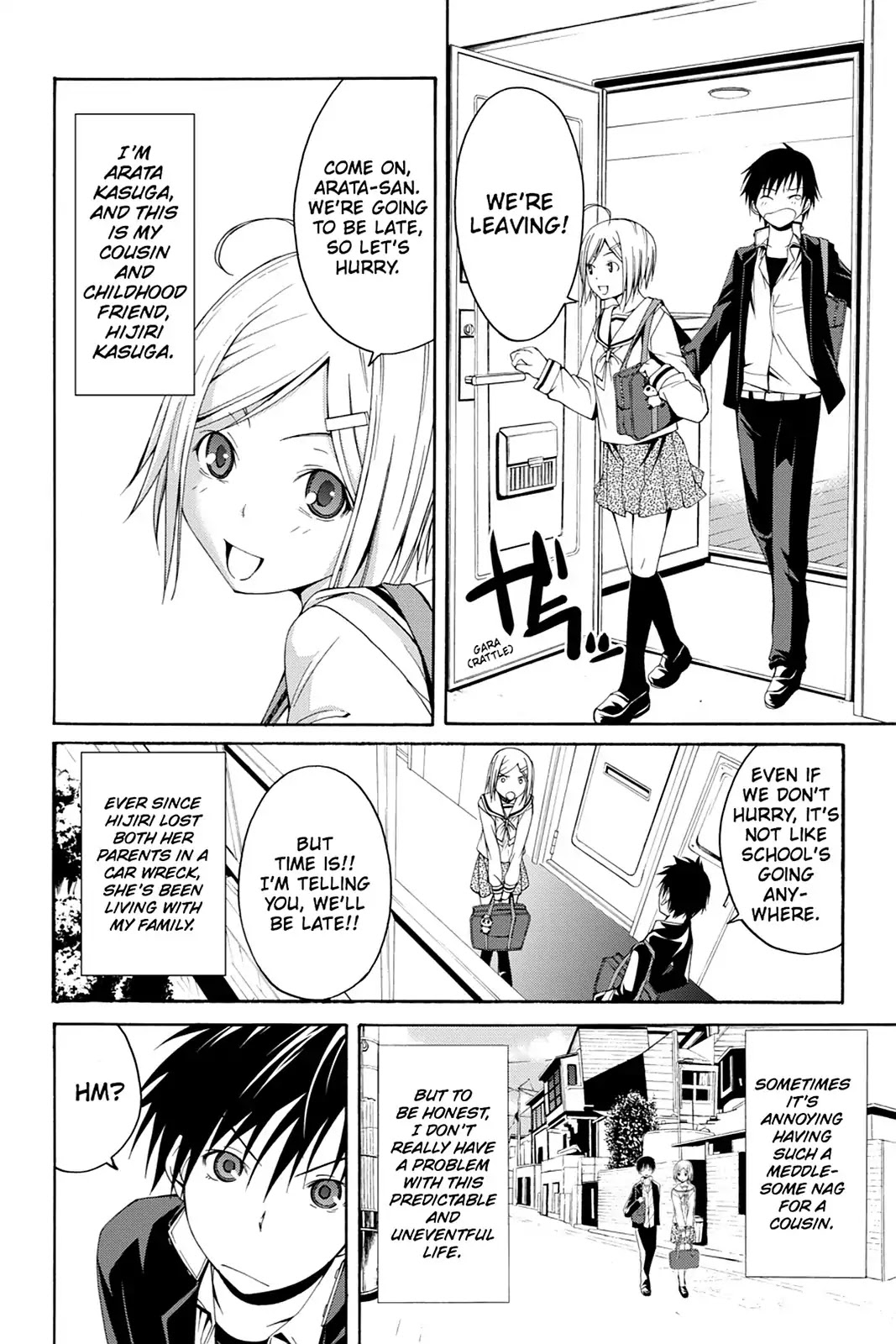 Trinity Seven: 7-Nin no Mahoutsukai Chapter 0 page 9 - Chapter 0: Cracker & Third Selection