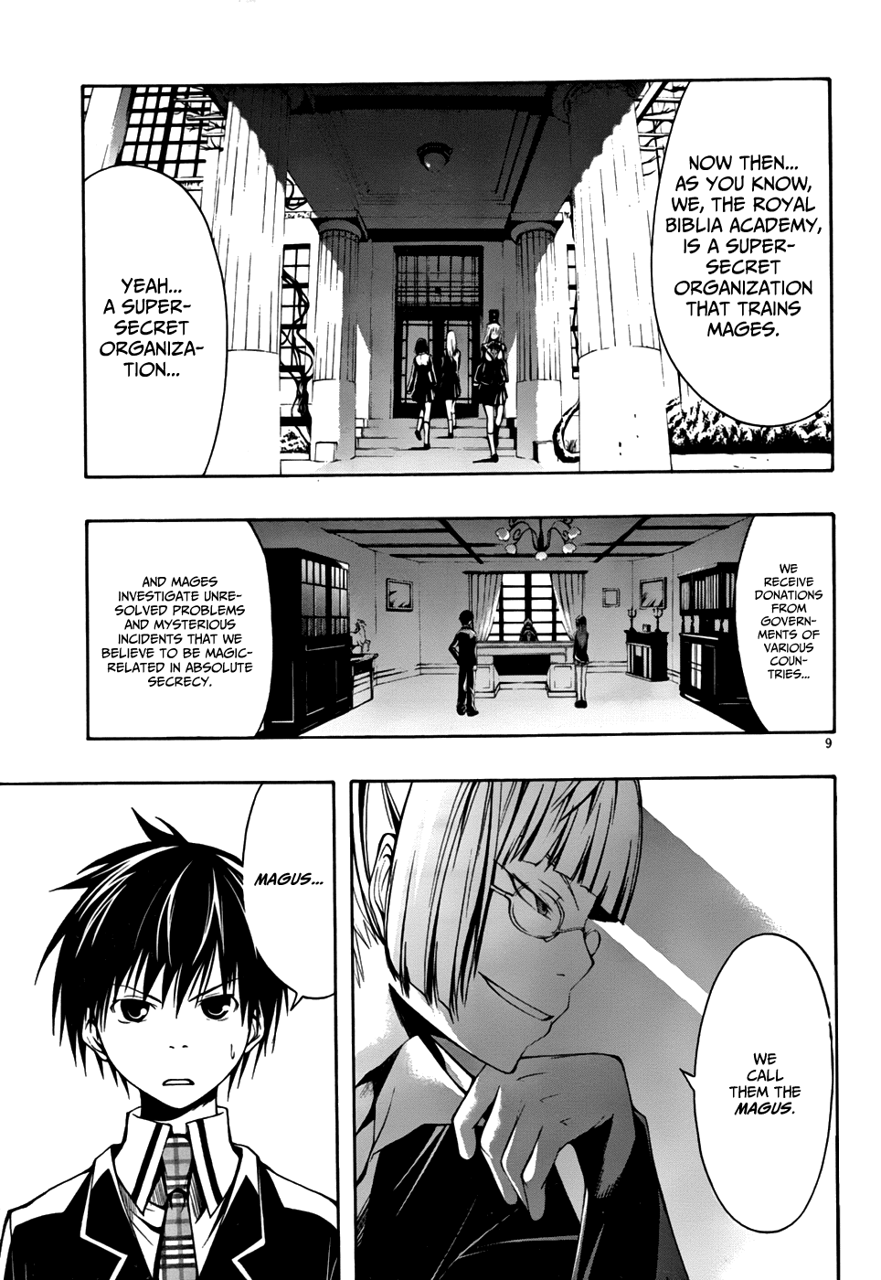 Trinity Seven: 7-Nin no Mahoutsukai Chapter 1 page 11 - Chapter 1: Administer & A Ring