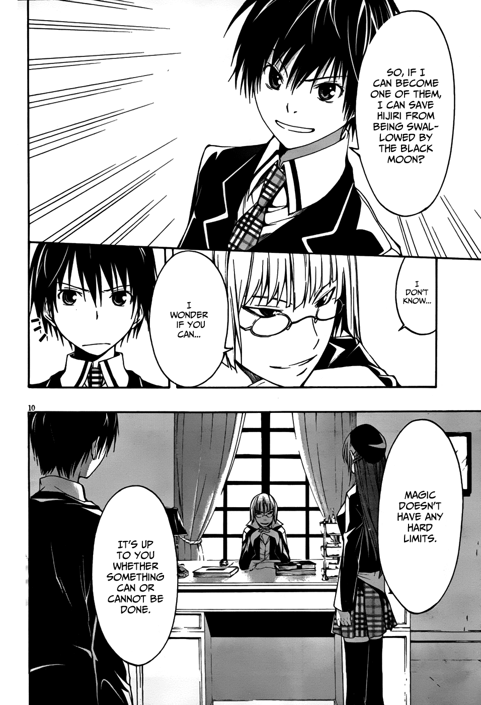 Trinity Seven: 7-Nin no Mahoutsukai Chapter 1 page 12 - Chapter 1: Administer & A Ring