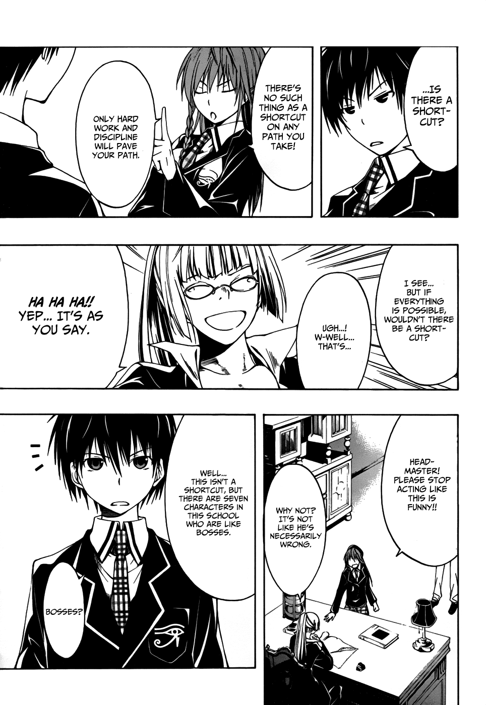 Trinity Seven: 7-Nin no Mahoutsukai Chapter 1 page 13 - Chapter 1: Administer & A Ring