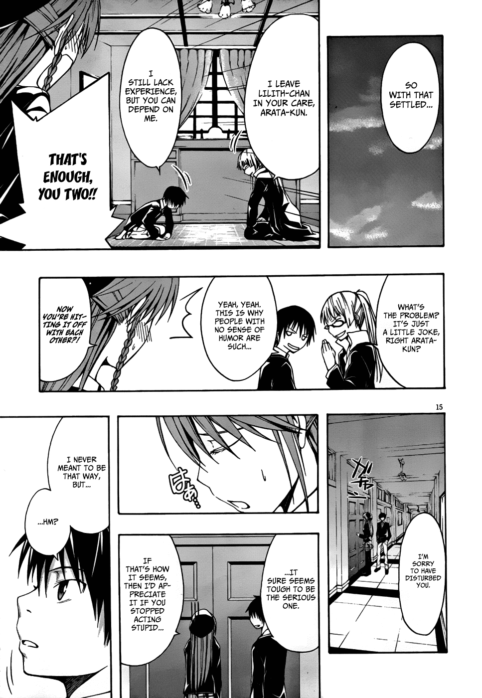 Trinity Seven: 7-Nin no Mahoutsukai Chapter 1 page 16 - Chapter 1: Administer & A Ring