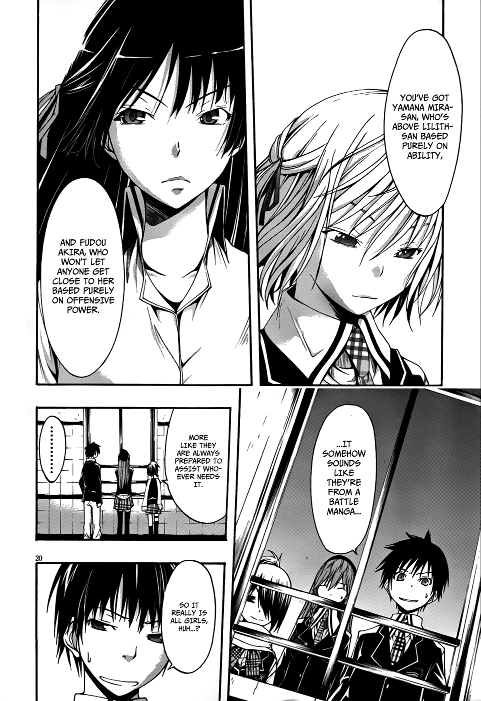 Trinity Seven: 7-Nin no Mahoutsukai Chapter 1 page 21 - Chapter 1: Administer & A Ring