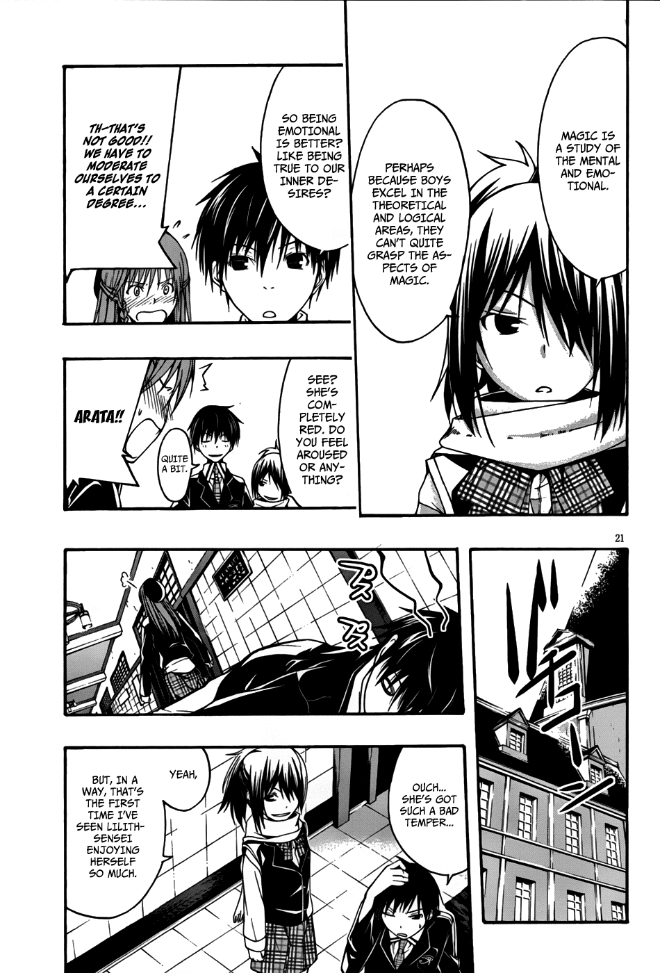 Trinity Seven: 7-Nin no Mahoutsukai Chapter 1 page 22 - Chapter 1: Administer & A Ring