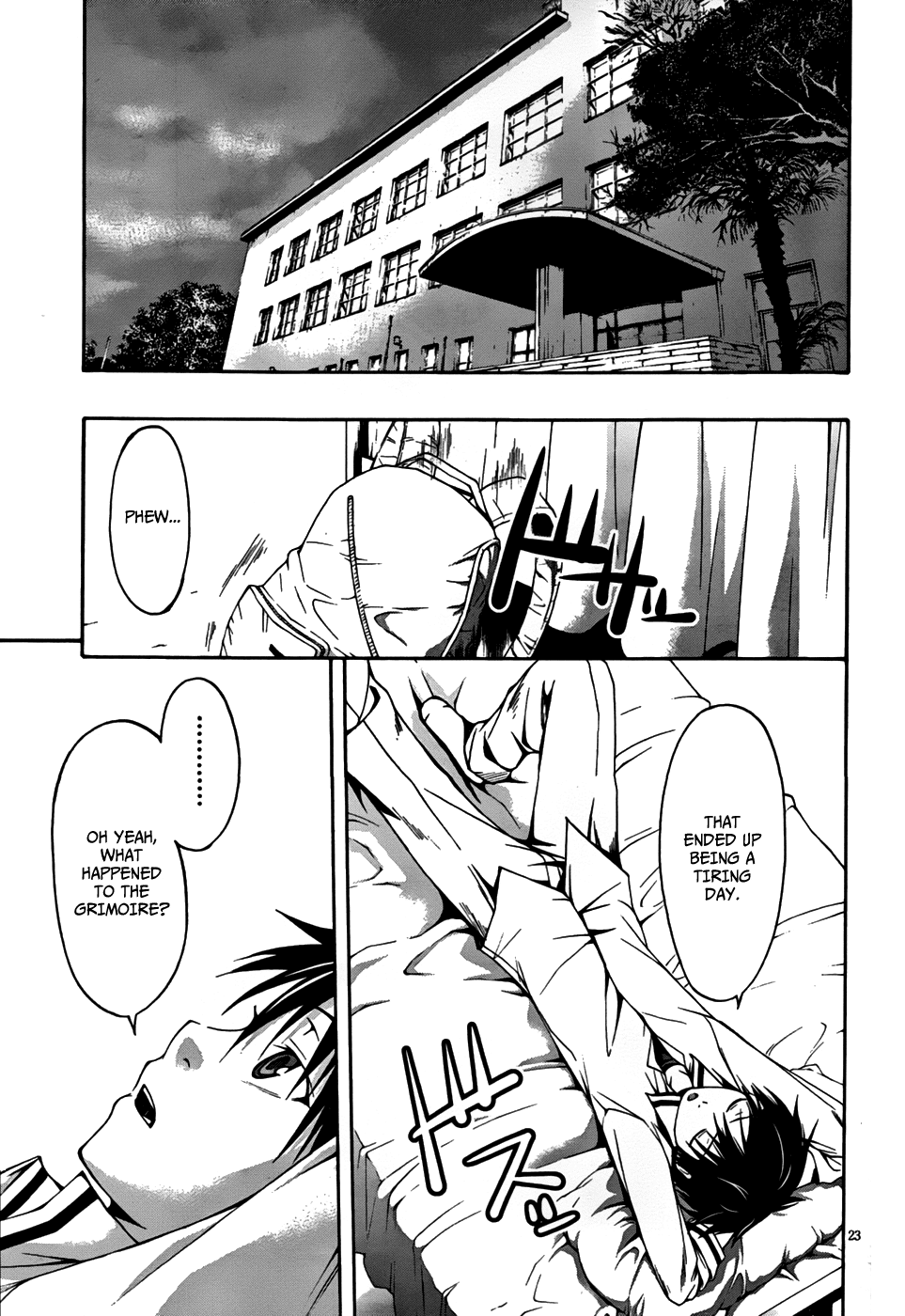 Trinity Seven: 7-Nin no Mahoutsukai Chapter 1 page 24 - Chapter 1: Administer & A Ring