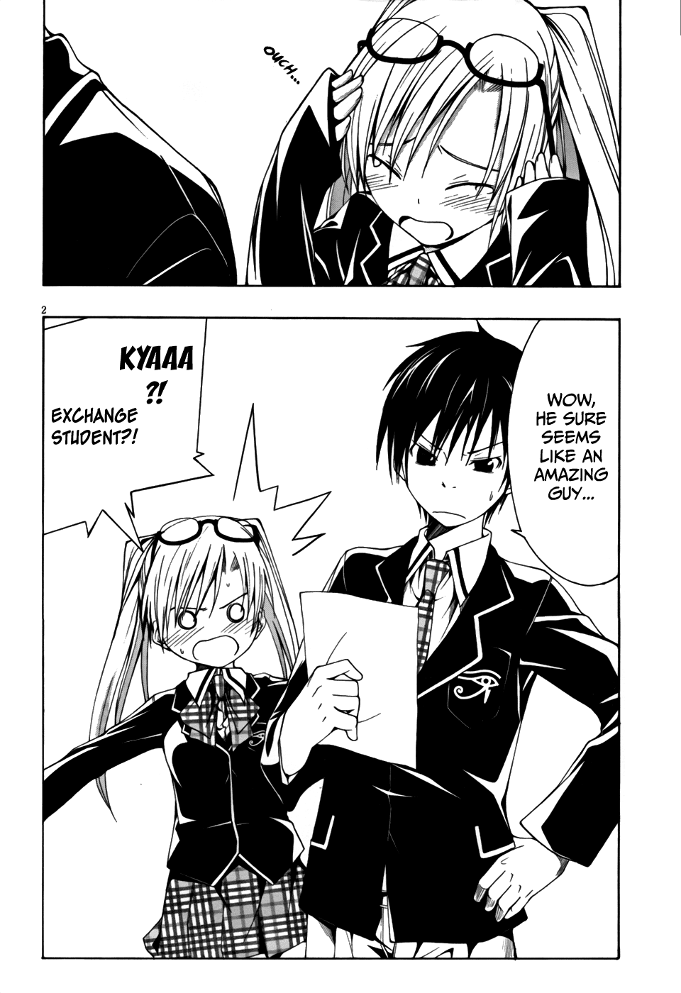 Trinity Seven: 7-Nin no Mahoutsukai Chapter 1 page 4 - Chapter 1: Administer & A Ring