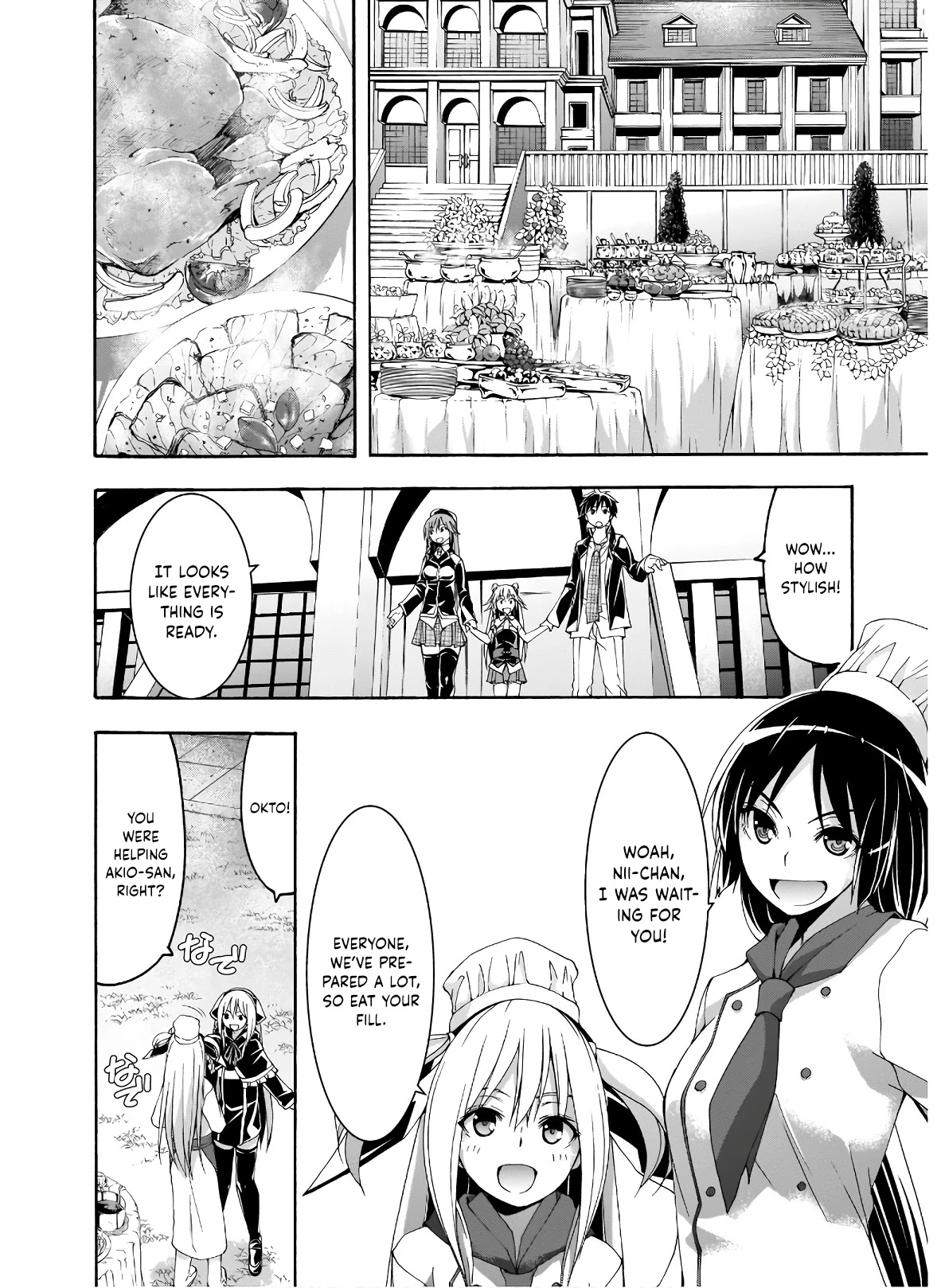 Trinity Seven: 7-Nin no Mahoutsukai Chapter 100 page 11 - Chapter 100: Return of the Demon Lord and Victory Banquet