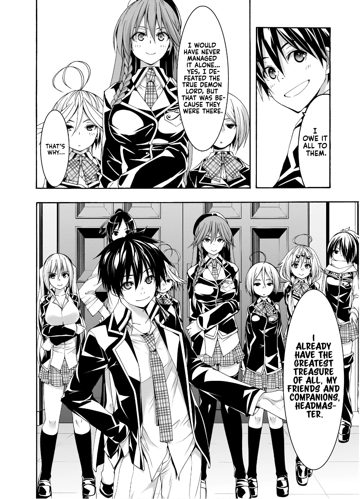 Trinity Seven: 7-Nin no Mahoutsukai Chapter 100 page 5 - Chapter 100: Return of the Demon Lord and Victory Banquet