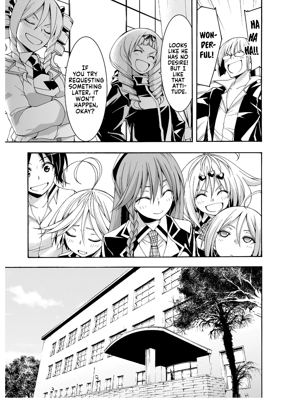 Trinity Seven: 7-Nin no Mahoutsukai Chapter 100 page 6 - Chapter 100: Return of the Demon Lord and Victory Banquet