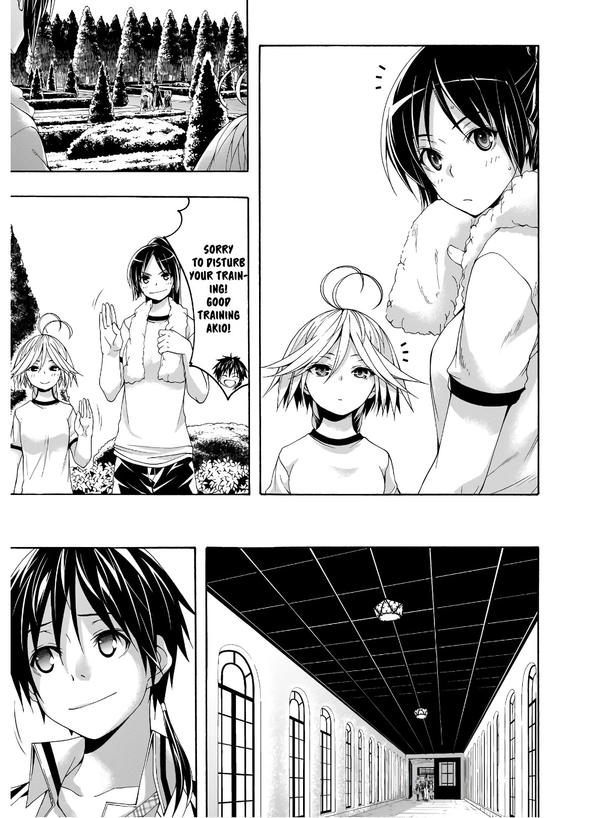 Trinity Seven: 7-Nin no Mahoutsukai Chapter 101 page 10 - Chapter 101: The Lonely Shadow and School Life