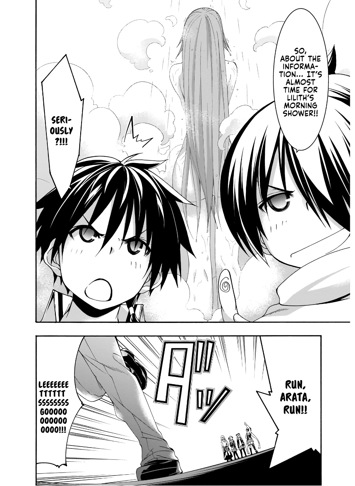 Trinity Seven: 7-Nin no Mahoutsukai Chapter 101 page 15 - Chapter 101: The Lonely Shadow and School Life