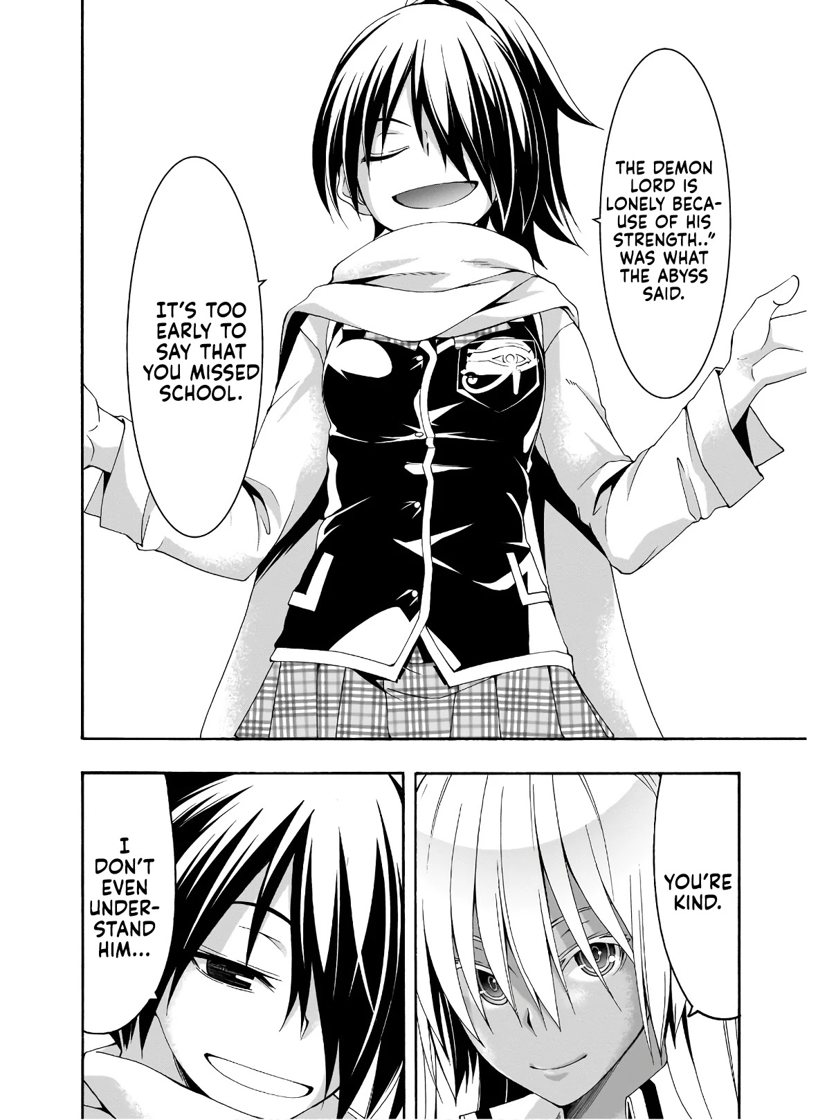 Trinity Seven: 7-Nin no Mahoutsukai Chapter 101 page 17 - Chapter 101: The Lonely Shadow and School Life
