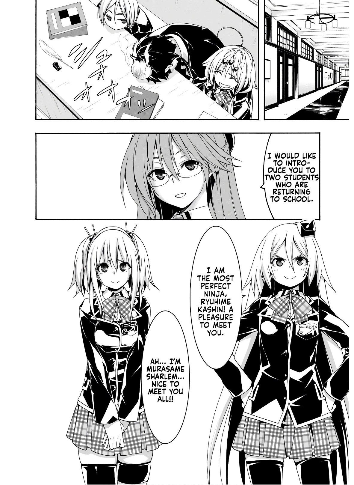 Trinity Seven: 7-Nin no Mahoutsukai Chapter 101 page 25 - Chapter 101: The Lonely Shadow and School Life