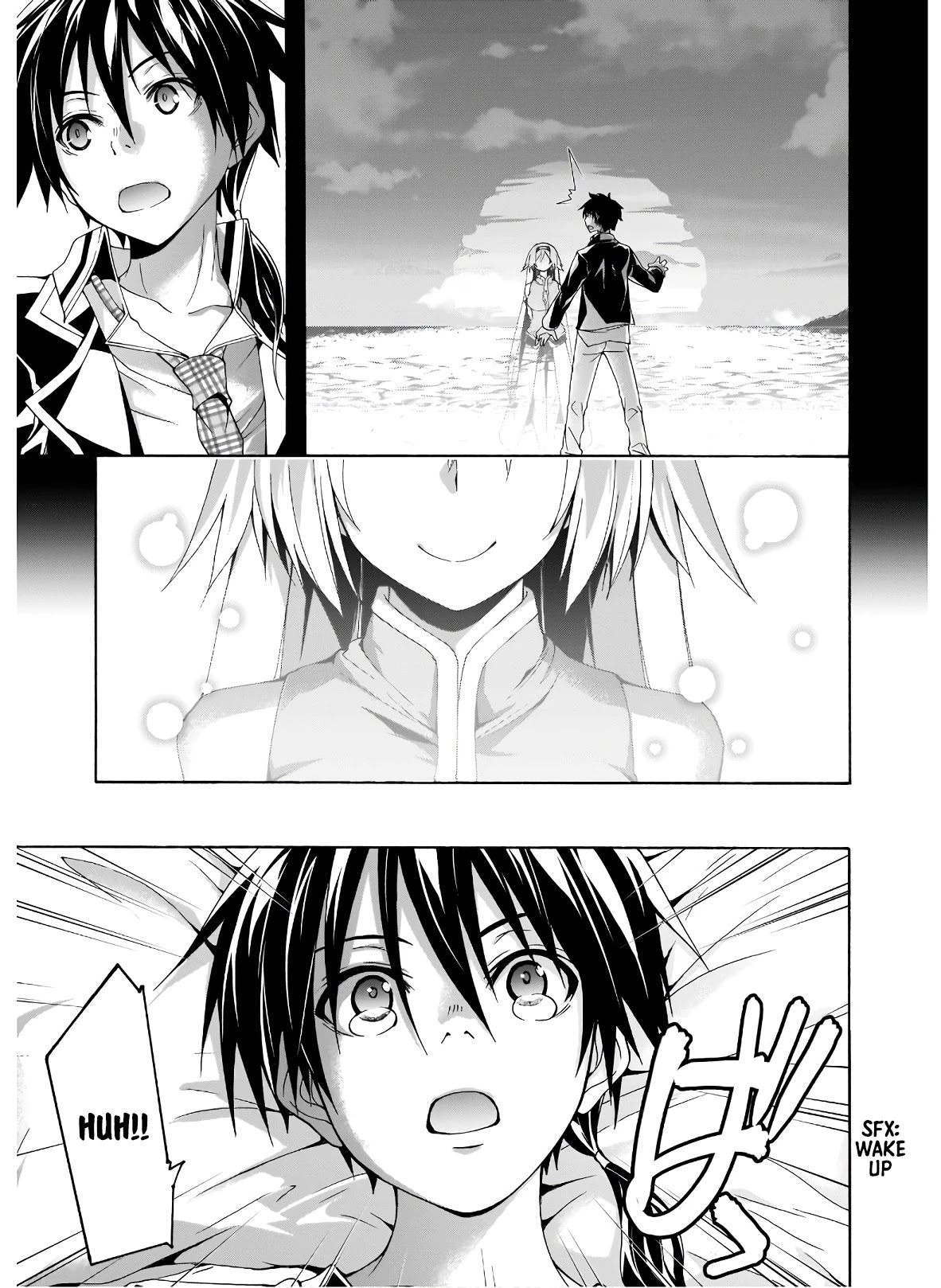 Trinity Seven: 7-Nin no Mahoutsukai Chapter 101 page 4 - Chapter 101: The Lonely Shadow and School Life