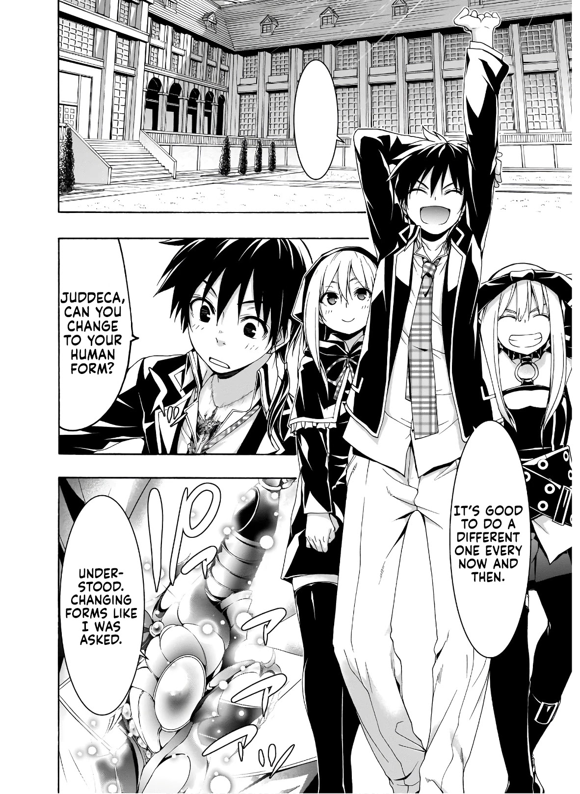 Trinity Seven: 7-Nin no Mahoutsukai Chapter 101 page 7 - Chapter 101: The Lonely Shadow and School Life