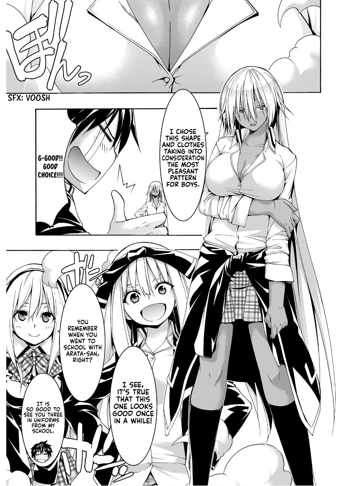 Trinity Seven: 7-Nin no Mahoutsukai Chapter 101 page 8 - Chapter 101: The Lonely Shadow and School Life