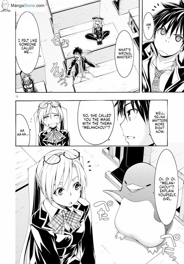 Trinity Seven: 7-Nin no Mahoutsukai Chapter 103 page 15 - Chapter 103: Heaven's Angels & Calling Deep