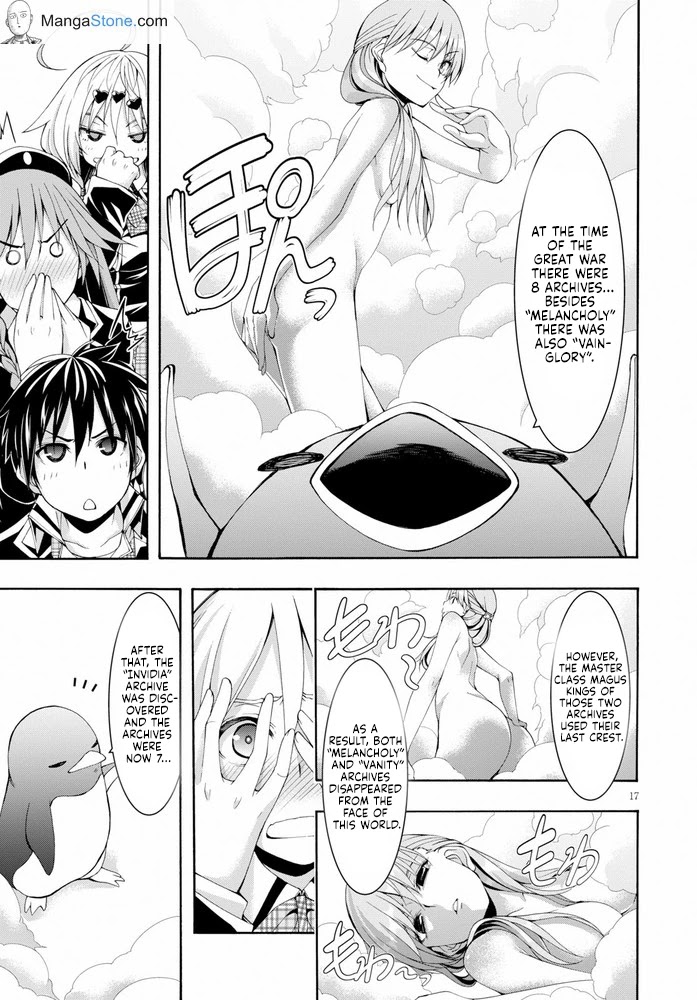 Trinity Seven: 7-Nin no Mahoutsukai Chapter 103 page 18 - Chapter 103: Heaven's Angels & Calling Deep