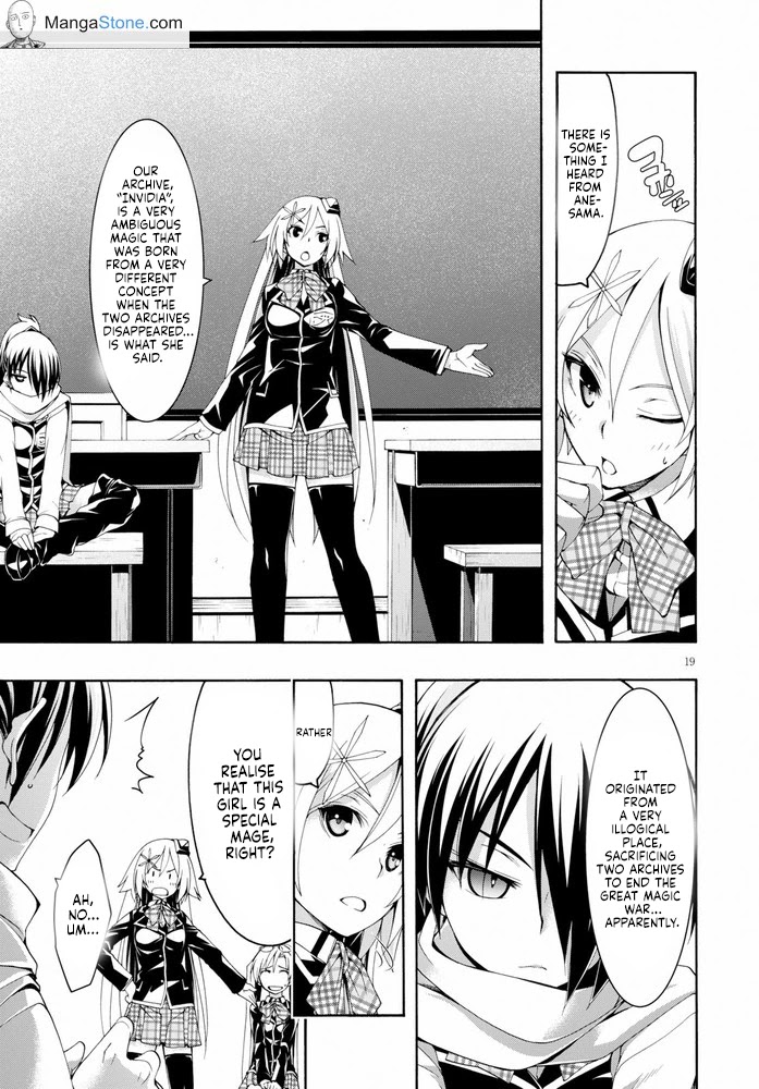 Trinity Seven: 7-Nin no Mahoutsukai Chapter 103 page 20 - Chapter 103: Heaven's Angels & Calling Deep