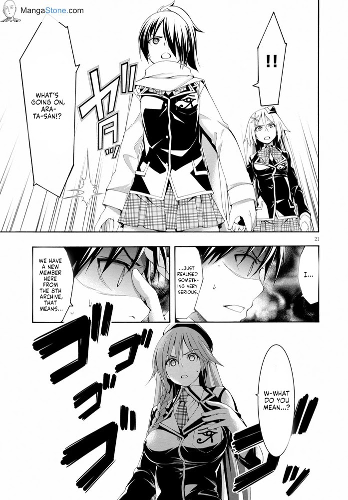 Trinity Seven: 7-Nin no Mahoutsukai Chapter 103 page 22 - Chapter 103: Heaven's Angels & Calling Deep