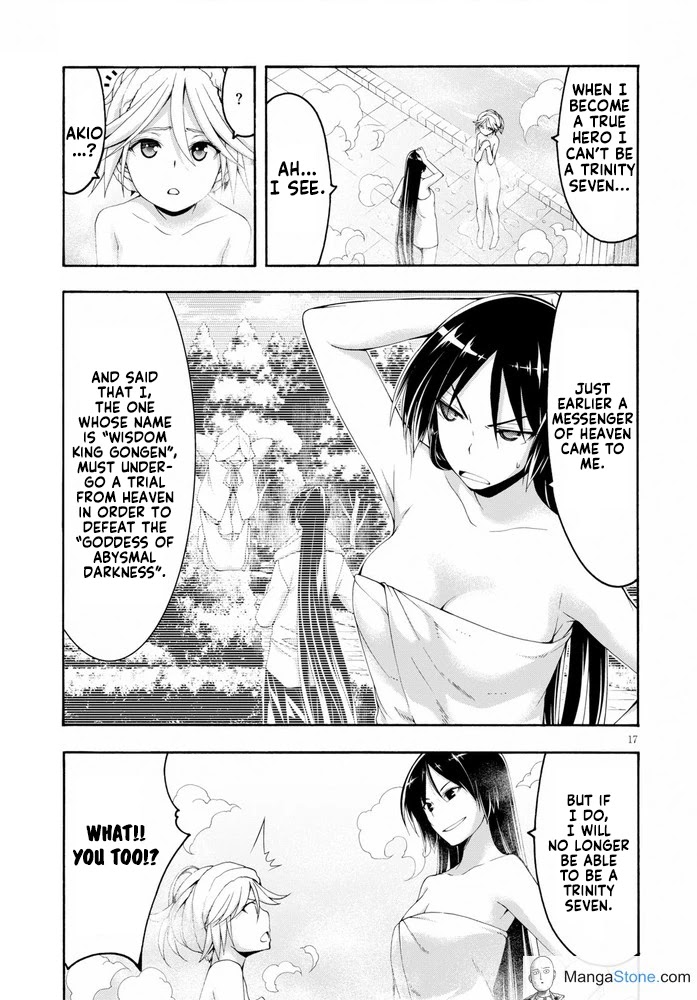 Trinity Seven: 7-Nin no Mahoutsukai Chapter 104 page 18 - Chapter 104: Highest Deep & God Bless