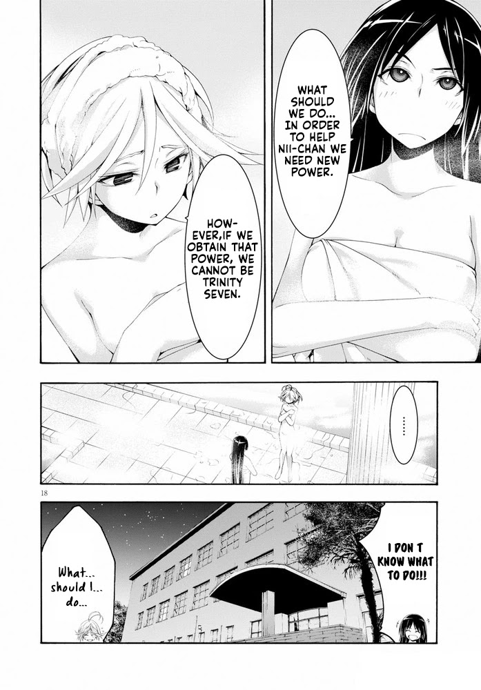 Trinity Seven: 7-Nin no Mahoutsukai Chapter 104 page 19 - Chapter 104: Highest Deep & God Bless