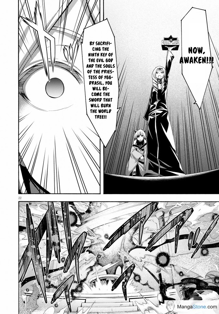 Trinity Seven: 7-Nin no Mahoutsukai Chapter 104 page 23 - Chapter 104: Highest Deep & God Bless