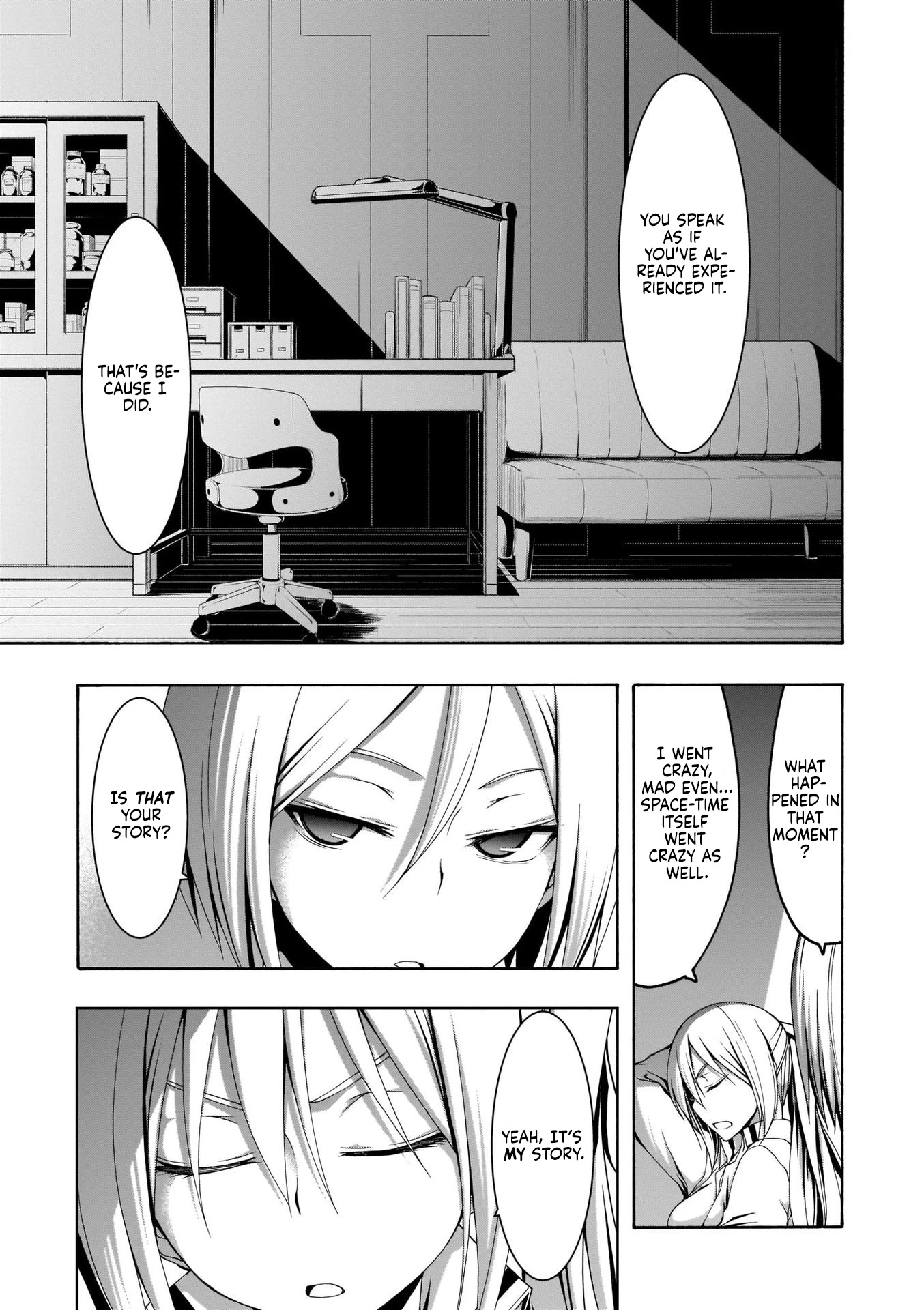 Trinity Seven: 7-Nin no Mahoutsukai Chapter 105 page 10 - Chapter 105: Silent Day & Clouding Lady