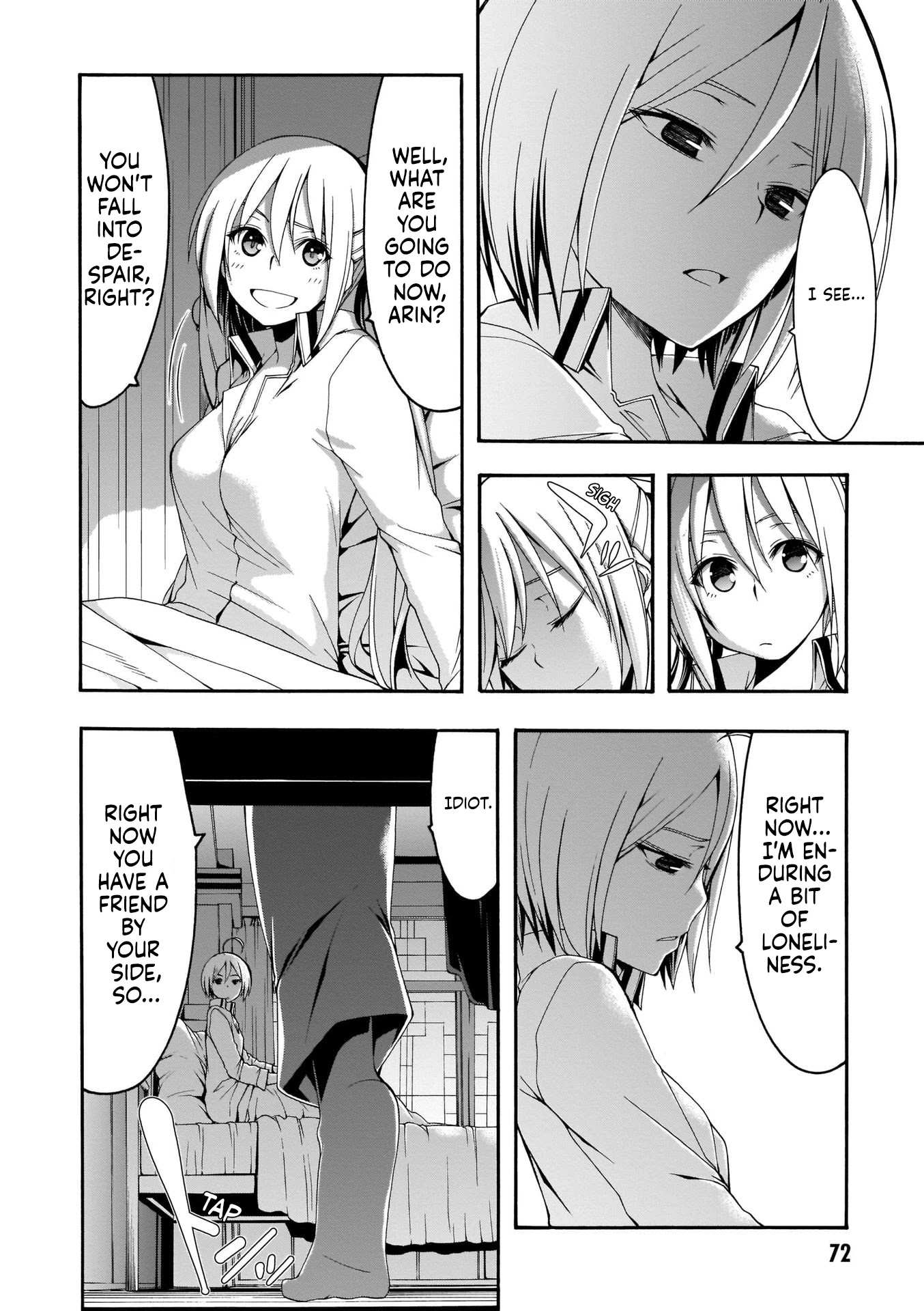Trinity Seven: 7-Nin no Mahoutsukai Chapter 105 page 11 - Chapter 105: Silent Day & Clouding Lady