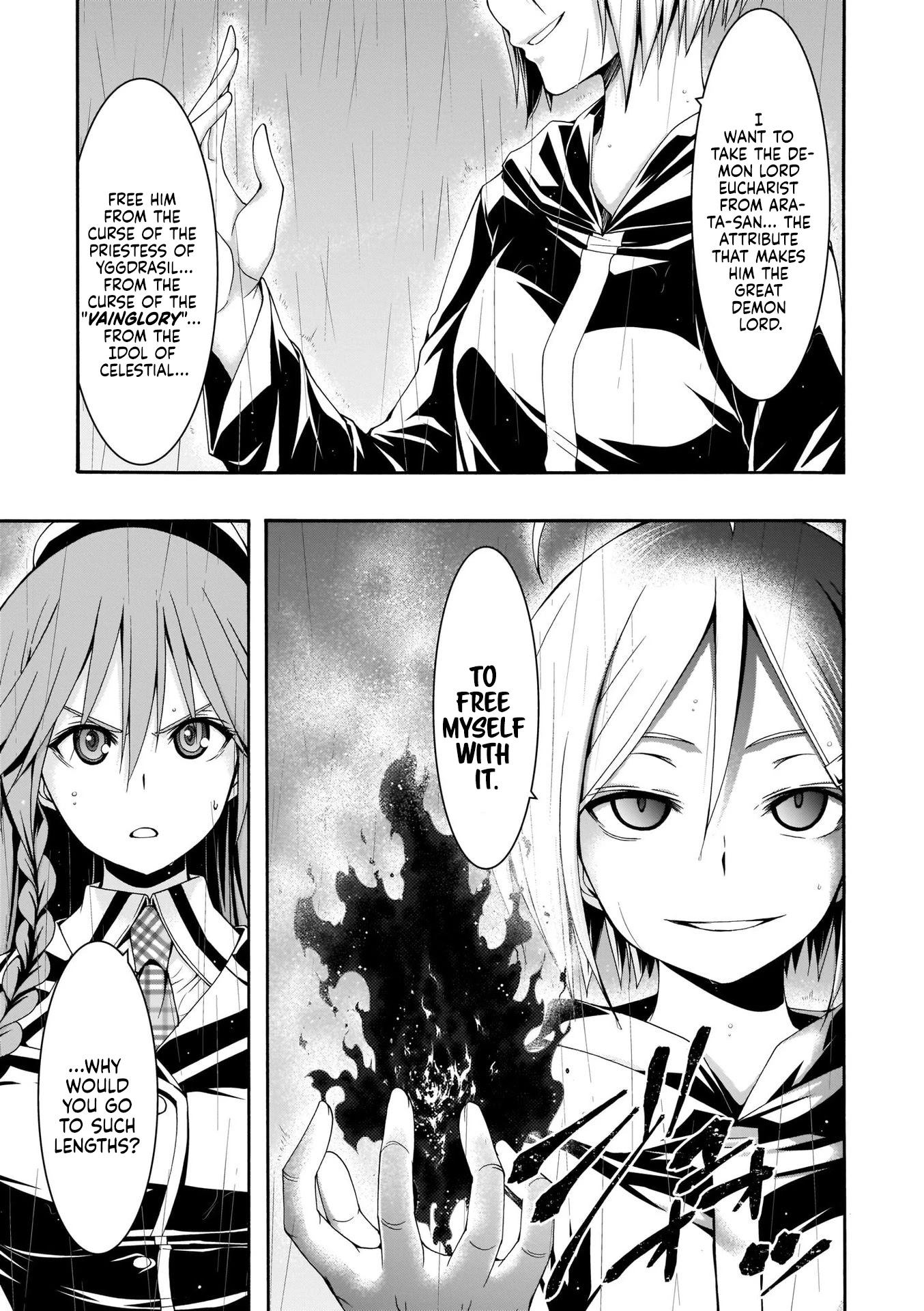Trinity Seven: 7-Nin no Mahoutsukai Chapter 105 page 16 - Chapter 105: Silent Day & Clouding Lady