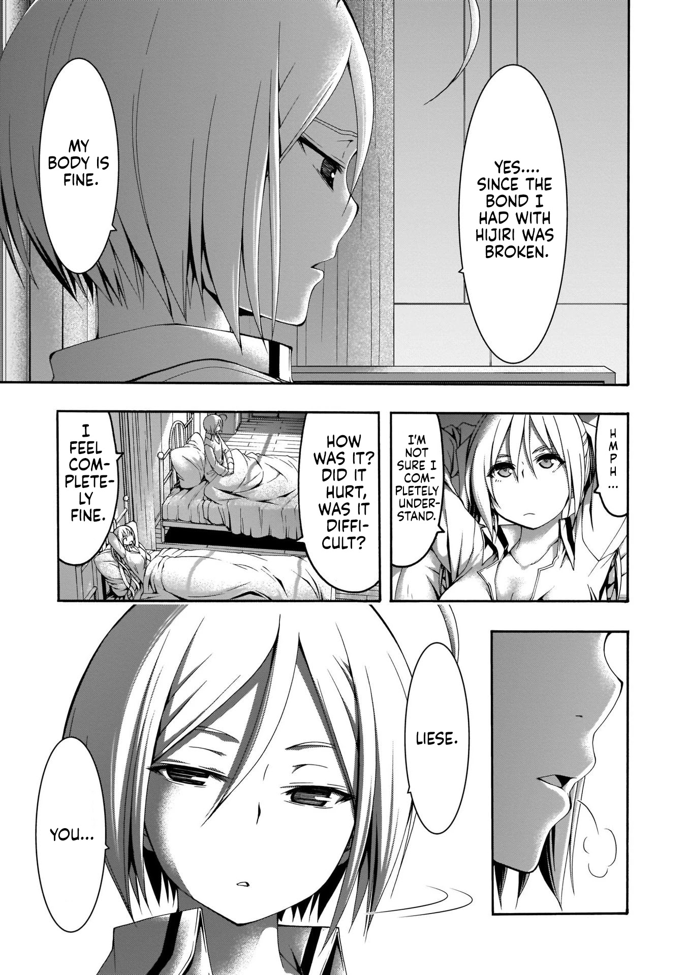 Trinity Seven: 7-Nin no Mahoutsukai Chapter 105 page 8 - Chapter 105: Silent Day & Clouding Lady