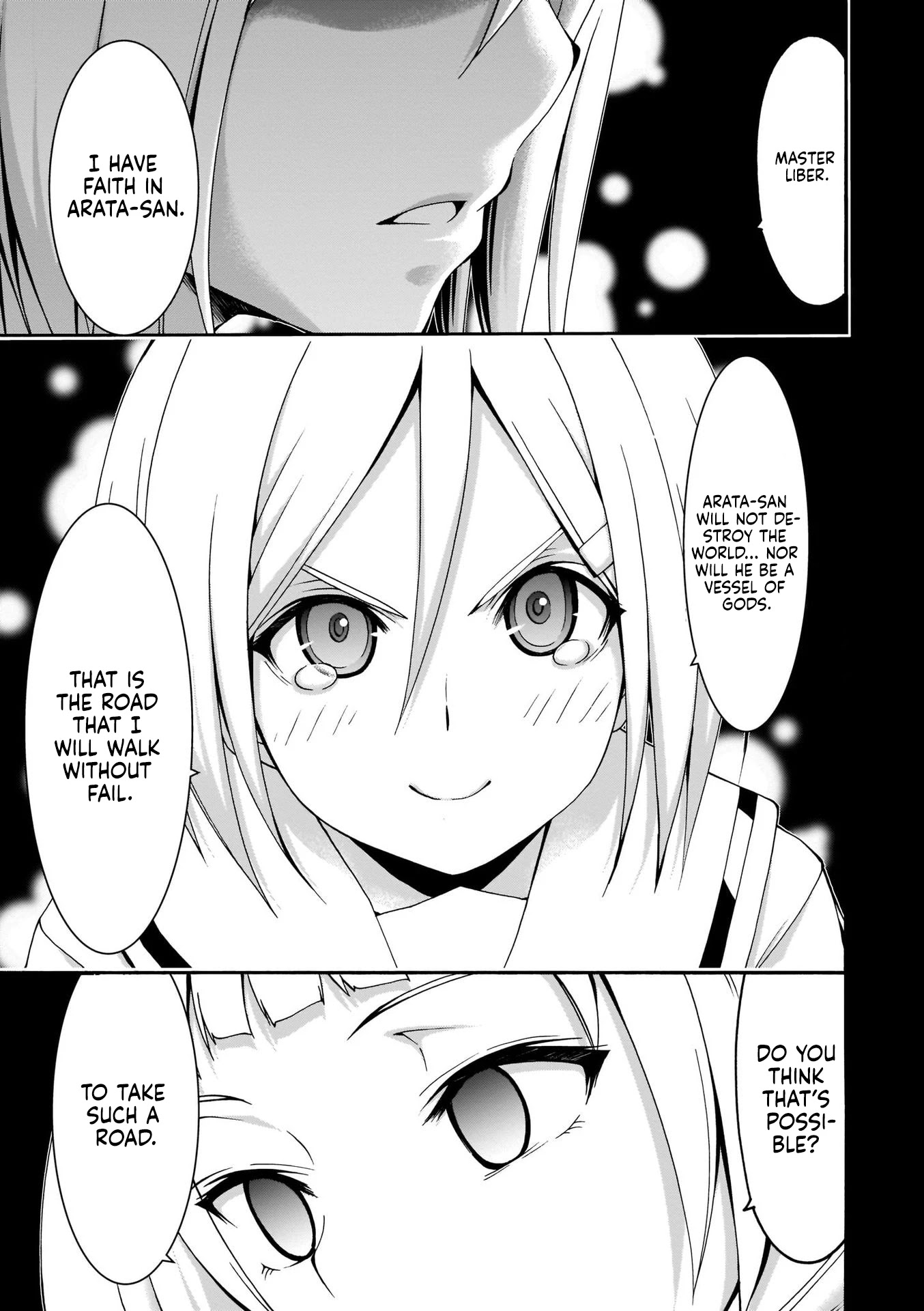 Trinity Seven: 7-Nin no Mahoutsukai Chapter 106 page 14 - Chapter 106: Missing Memory & Girl's Precious